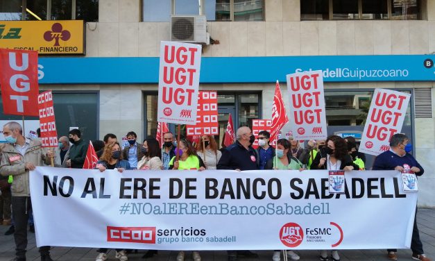 UGT detalla la masiva destrucción de empleo en España ante la internacional sindical Uni Europa Finanzas